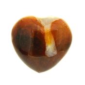 Gemstone Polished Heart In Carnelian.   SP16127POL