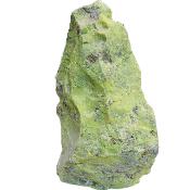 Serpentine Raw Boulder Specimen With Flat Cut Base.   SP16246SLF