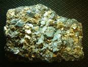 PYRITE WITH QUARTZ & SPHALERITE CRYSTAL SPECIMEN. SP2513