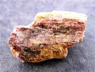 RUBELLITE IN MATRIX ROUGH CRYSTAL SPECIMEN. SP8728