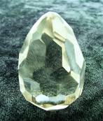 QUARTZ FACETED EGG. SPR7221POL