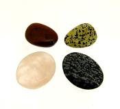 SET OF FOUR MINI PALMSTONES.   SP12776POL