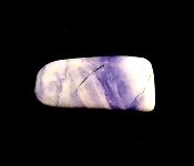 TIFFANY STONE POLISHED PEBBLE/ PALMSTONE.   SP12976POL