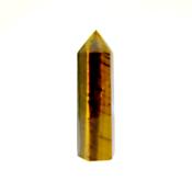 TIGER'S EYE FACETED POLISHED POINT SPECIMEN.   SP14319POL