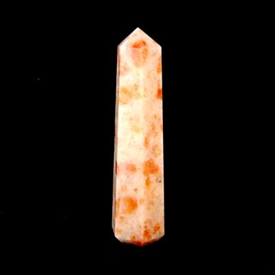 SUNSTONE CRYSTAL FULLY POLISHED POINT/ TOWER SPECIMEN.   SP14837POL