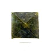 GEMSTONE PYRAMID IN LABRADORITE.   SPR14857POL