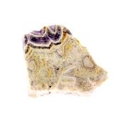 CHEVRON AMETHYST POLISHED FACE SLICE SPECIMEN.   SP14897POL