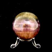 Gemstone Sphere in Fluorite.   SP15258POL 