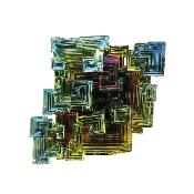 Bismuth Crystal Specimen, (Laboratory Grown).   SP16032