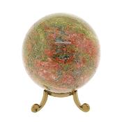 Gemstone Sphere in Unakite.   SP16318POL