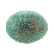 Oval Shape Fully Polished Palm Stone in Green Moonstone.   SP16324POL 