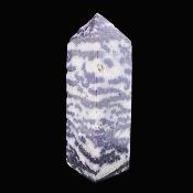 Zebra Fluorite Fully Polished Point/ Tower Specimen.   SP17121POL