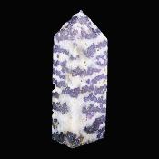 Zebra Fluorite Fully Polished Point/ Tower Specimen.   SP17122POL