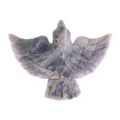Carving Of A Bird In Pale Labradorite.   SP17147POL