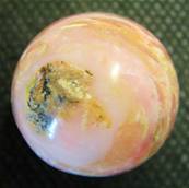 ROSE OPAL SPHERE.   SP2630POL