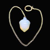 Acorn Dowsing Pendulum in Opalite.   SPR15964POL