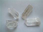 QUARTZ POINTS B/C GRADE clear BRAZIL 2.5-4cm. COUSELQUAR05