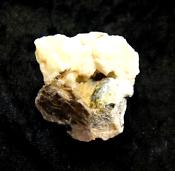 MICA WITH GREEN & BLACK TOURMALINE IN FELDSPAR CRYSTAL SPECIMEN.   SP10774