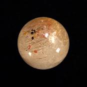 RUTILATED QUARTZ SPHERE.   SP11816POL