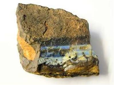 BOULDER OPAL ROUGH CRYSTAL SPECIMEN.   SP1186SLF