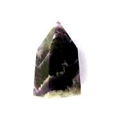 CHEVRON AMETHYST POLISHED POINT SPECIMEN.   SP12357POL