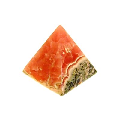 Gemstone Pyramid in Rhodochrosite.   SP12789POL