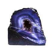 AMETHYST WITH AGATE MINI CAVE SPECIMEN.   SP14118SLF