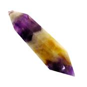 CHEVRON AMETHYST DOUBLE TERMINATED POLISHED POINT SPECIMEN.   SP14434POL