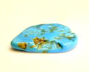 SLEEPING BEAUTY TURQUOISE POLISHED PEBBLE SPECIMEN.   SP14883POL