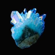 Aqua Aura Quartz Cluster Specimen.   SP16587