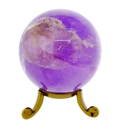 Amethyst With Quartz Sphere.   SP16634POL
