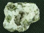 GREEN WATER MELON TOURMALINE IN FELDSPAR SPECIMEN. 85 X 70 X 45MM APROX. 230g. SP361