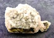 'NAIL HEAD' CALCITE DRUZE SPECIMEN WITH PYRITE INCLUSIONS. SP8917