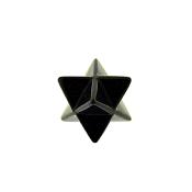 MERKABA STAR IN BLUE GOLDSTONE.   SPR13309POL