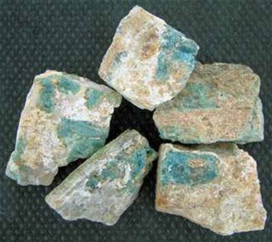 BLUE/GREEN TOURMALINE IN FELDSPAR WITH QUARTZ MATRIX SPECIMENS. SPR1393