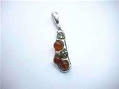 THREE COLOUR AMBER PENDANT ref BM2G008002