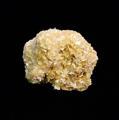 YELLOW STAR MUSCOVITE MICA CRYSTAL SPECIMEN.   SP11751