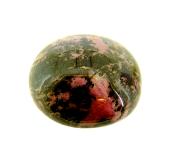 RHODONITE POLISHED PEBBLE/ PALMSTONE.  SP13113POL