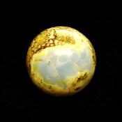 GEMSTONE SPHERE IN OWYHEE BLUE OPAL.  SP14273POL