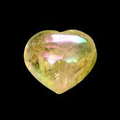 ANGEL AURA QUARTZ PUFF HEART.   SP14635POL