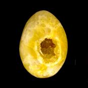 POLISHED AGATE SEMI EGG SHAPE GEODE SPECIMEN.   SP14829SLF