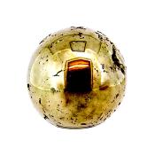 PYRITE (FOOLS GOLD) GEODE SPHERE.   SP15040POL