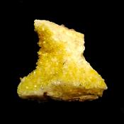 CITRINE DRUZE SPECIMEN (HEAT TREATED).   SP15054SLF