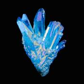 Aqua Aura Quartz Cluster Specimen.   SP16590