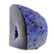 Agate Polished Face Geode In Blue/ Purple Colour.   SP16598SLF