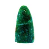 Chrysocolla fully polished specimen with flat cut base to stand.   SP16632POL