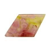 Fluorite fully polished diamond (Rhomboid Shape) slice specimen.   SP16829POL