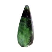 Fully Polished Flame Carving In Purple/ Green Fluorite.   SP16851POL
