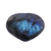 Gemstone Puff Heart Carving In Labradorite.   SP16995POL