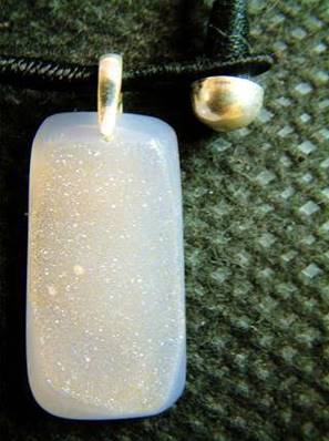 AGATE WITH QUARTZ PENDANT. SP1991PEND